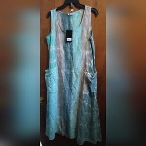 Ornella Paris linen dress